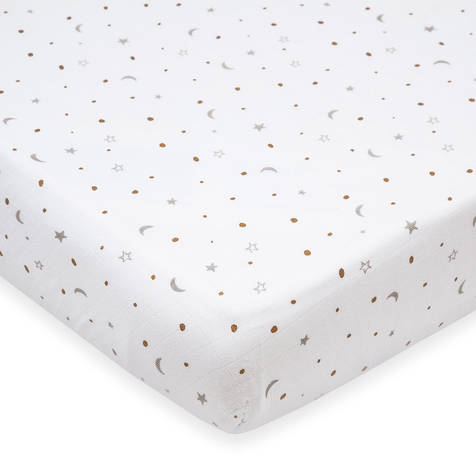 Cot Bedding Set – Sleepy Star (Metallic)