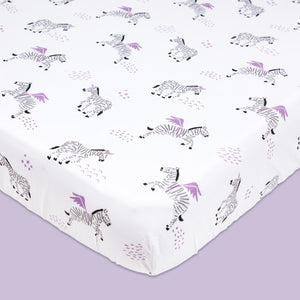 Fitted Cot Sheet – Never Stop Dreaming