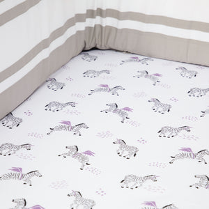 Fitted Cot Sheet – Never Stop Dreaming